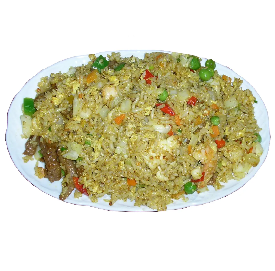 Arroz frito con curry