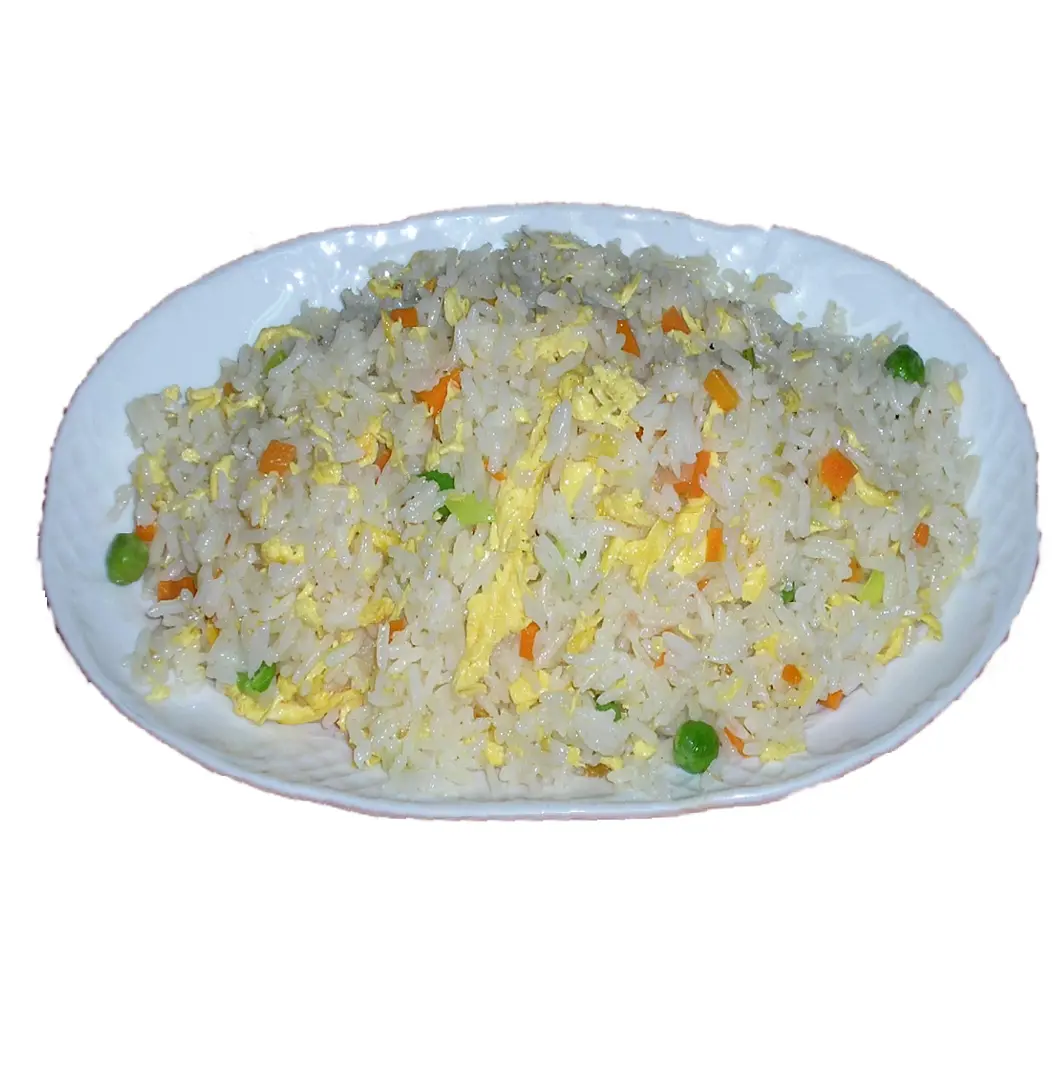 Arroz frito con huevos